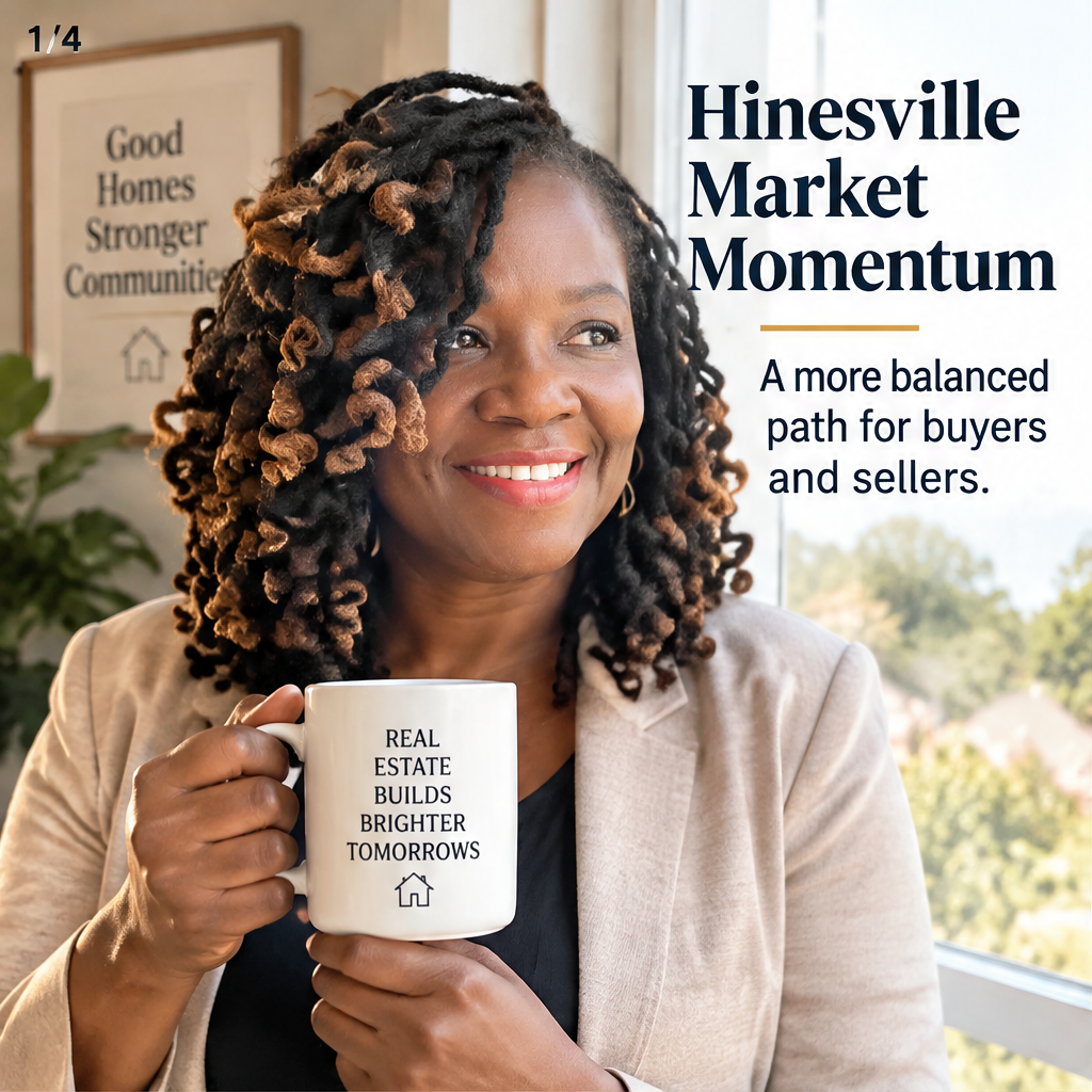 Hinesville Market Momentum: A More Balanced Path for Buyers and Sellers